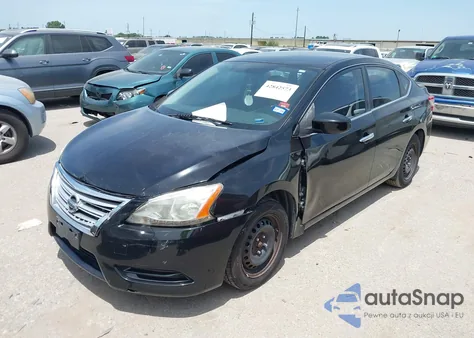 2013 Nissan Sentra Fe+ S from USA, damaged, VIN 3N1AB7AP9DL778828